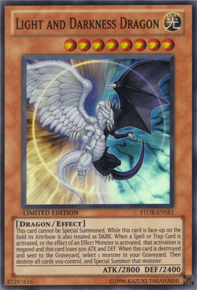 Light and Darkness Dragon [STOR-ENSE1] Super Rare - POKÉ JEUX