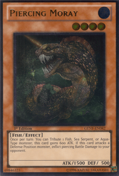Piercing Moray [GENF-EN082] Ultimate Rare - POKÉ JEUX
