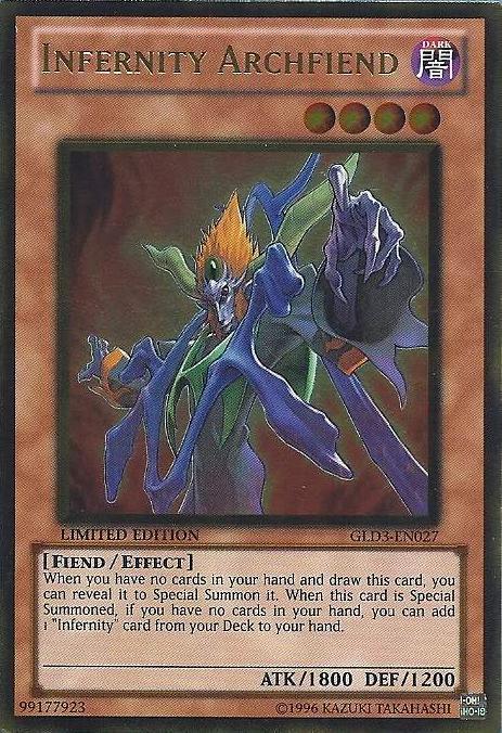 Infernity Archfiend [GLD3-EN027] Gold Rare - POKÉ JEUX