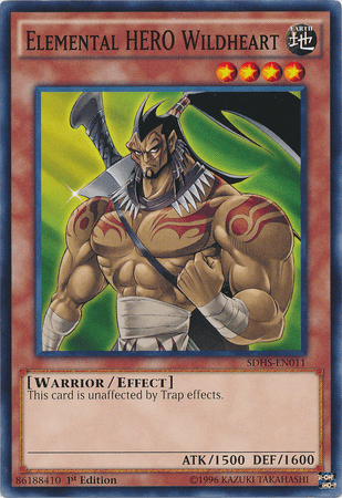 Elemental Hero Wildheart [SDHS-EN011] Common - POKÉ JEUX