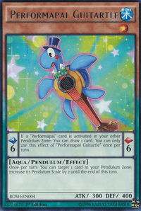 Performapal Guitartle [BOSH-EN004] Rare - POKÉ JEUX