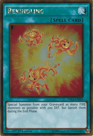 Rekindling [PGL2-EN053] Gold Rare - POKÉ JEUX