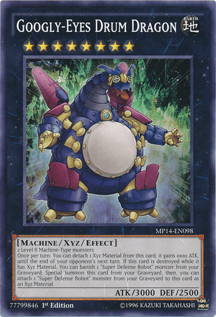 Googly-Eyes Drum Dragon [MP14-EN098] Common - POKÉ JEUX