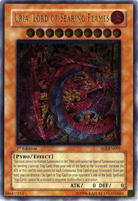 Uria, Lord of Searing Flames (UTR) [SOI-EN001] Ultimate Rare - POKÉ JEUX