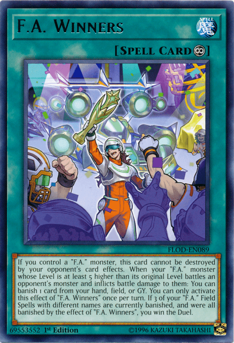 F.A. Winners [FLOD-EN089] Rare - POKÉ JEUX