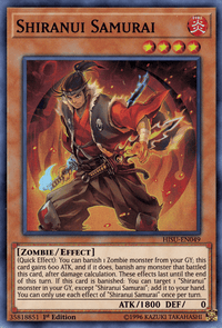 Shiranui Samurai [HISU-EN049] Super Rare - POKÉ JEUX