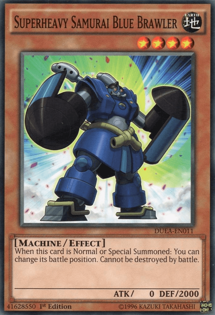 Superheavy Samurai Blue Brawler [DUEA-EN011] Common - POKÉ JEUX
