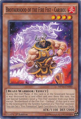 Brotherhood of the Fire Fist - Caribou [MP14-EN080] Common - POKÉ JEUX