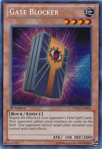Gate Blocker [DRLG-EN034] Secret Rare - POKÉ JEUX