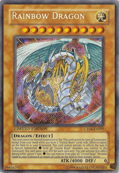 Rainbow Dragon [CT04-EN005] Secret Rare - POKÉ JEUX