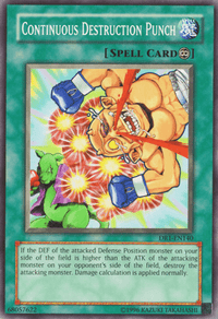 Continuous Destruction Punch [DR1-EN140] Common - POKÉ JEUX