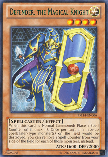 Defender, the Magical Knight (Green) [DL14-EN006] Rare - POKÉ JEUX