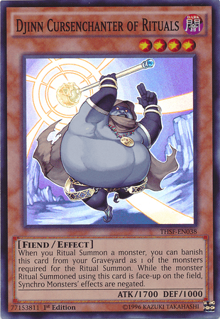 Djinn Cursenchanter of Rituals [THSF-EN038] Super Rare - POKÉ JEUX