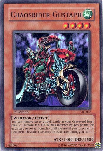 Chaosrider Gustaph [IOC-018] Super Rare - POKÉ JEUX