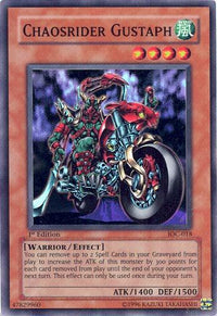 Chaosrider Gustaph [IOC-018] Super Rare - POKÉ JEUX