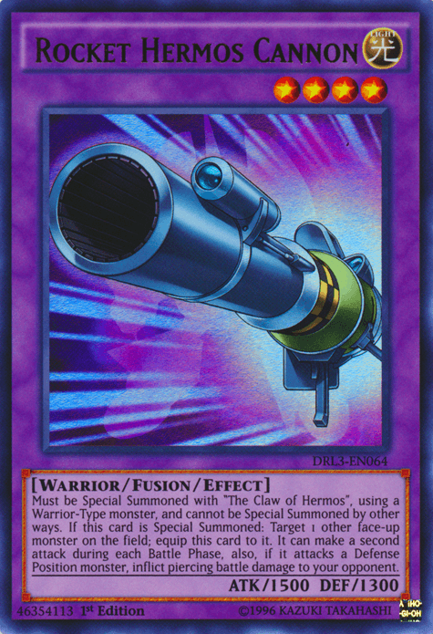 Rocket Hermos Cannon [DRL3-EN064] Ultra Rare - POKÉ JEUX