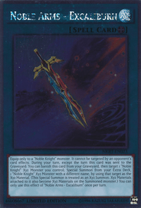 Noble Arms - Excaliburn [NKRT-EN023] Platinum Rare - POKÉ JEUX