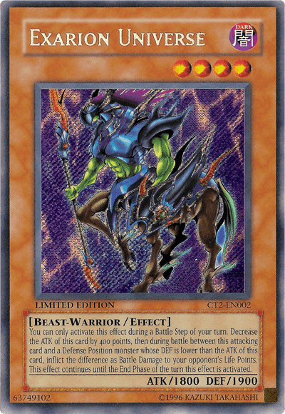 Exarion Universe [CT2-EN002] Secret Rare - POKÉ JEUX