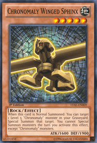 Chronomaly Winged Sphinx [LVAL-EN009] Common - POKÉ JEUX