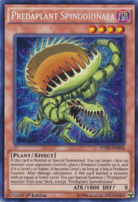Predaplant Spinodionaea [FUEN-EN004] Secret Rare - POKÉ JEUX