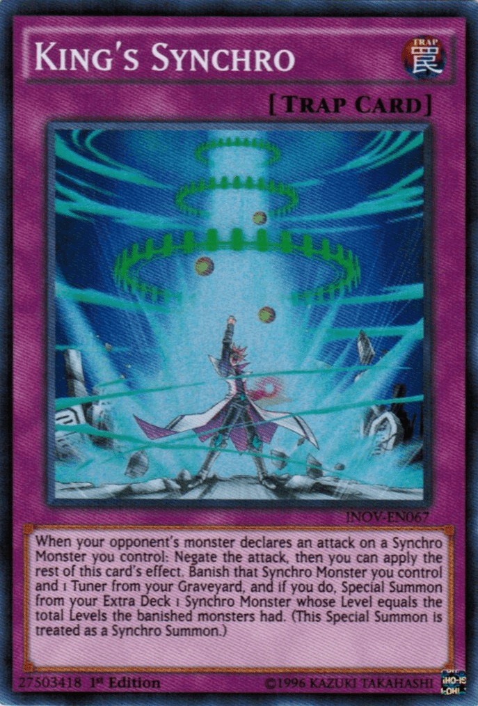 King's Synchro [INOV-EN067] Super Rare - POKÉ JEUX