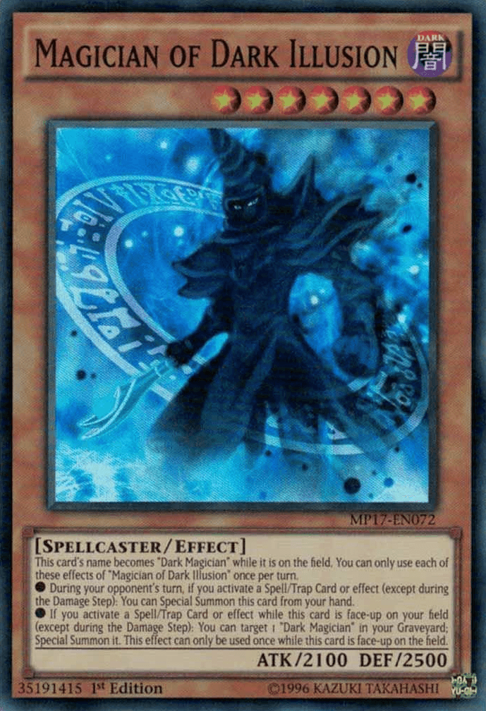 Magician of Dark Illusion [MP17-EN072] Super Rare - POKÉ JEUX
