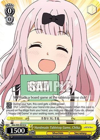 Handmade Tabletop Game, Chika [Kaguya-Sama: Love is War?] - POKÉ JEUX