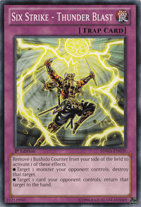 Six Strike - Thunder Blast [SDWA-EN039] Common - POKÉ JEUX