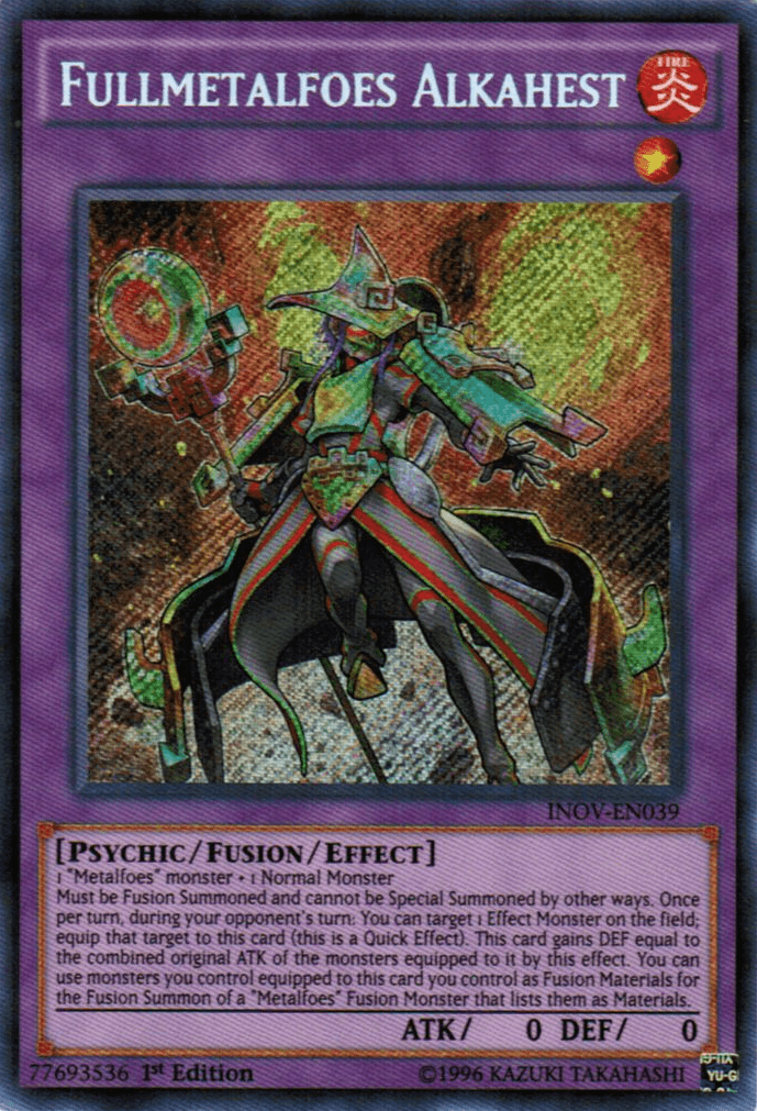 Fullmetalfoes Alkahest [INOV-EN039] Secret Rare - POKÉ JEUX