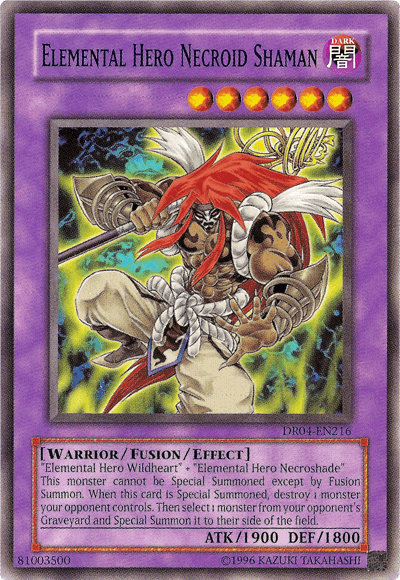 Elemental Hero Necroid Shaman [DR04-EN216] Common - POKÉ JEUX