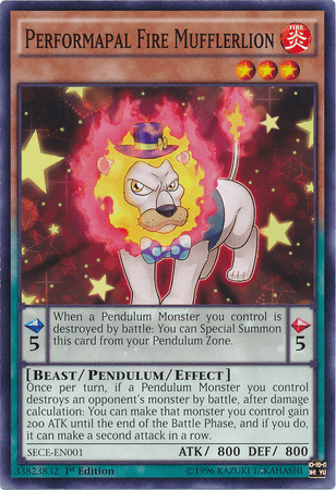 Performapal Fire Mufflerlion [SECE-EN001] Common - POKÉ JEUX