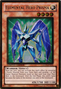 Elemental Hero Prisma [GLD3-EN014] Gold Rare - POKÉ JEUX