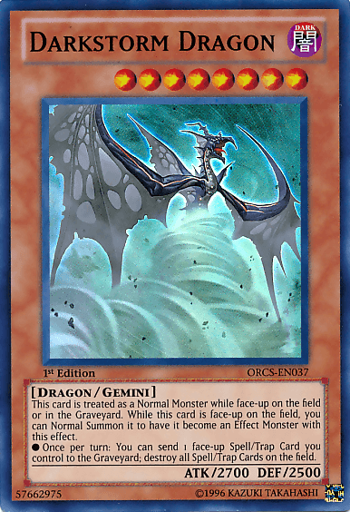 Darkstorm Dragon [ORCS-EN037] Super Rare - POKÉ JEUX