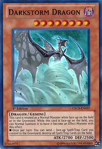 Darkstorm Dragon [ORCS-EN037] Super Rare - POKÉ JEUX