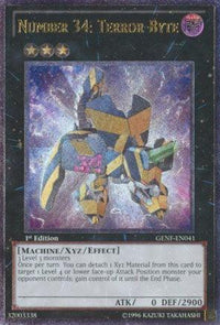 Number 34: Terror-Byte [GENF-EN041] Ultimate Rare - POKÉ JEUX