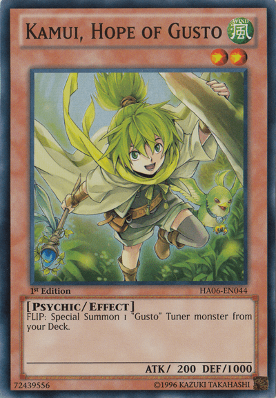 Kamui, Hope of Gusto [HA06-EN044] Super Rare - POKÉ JEUX