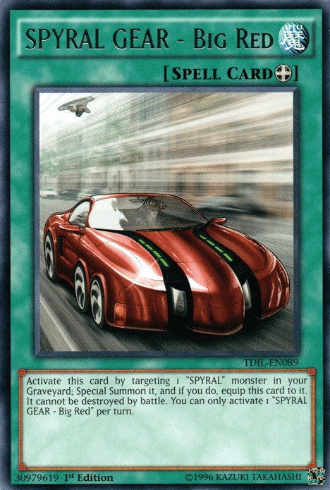 SPYRAL GEAR - Big Red [TDIL-EN089] Rare - POKÉ JEUX