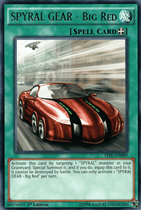 SPYRAL GEAR - Big Red [TDIL-EN089] Rare - POKÉ JEUX