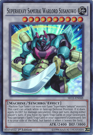 Superheavy Samurai Warlord Susanowo [SECE-EN048] Super Rare - POKÉ JEUX