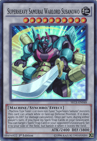 Superheavy Samurai Warlord Susanowo [SECE-EN048] Super Rare - POKÉ JEUX