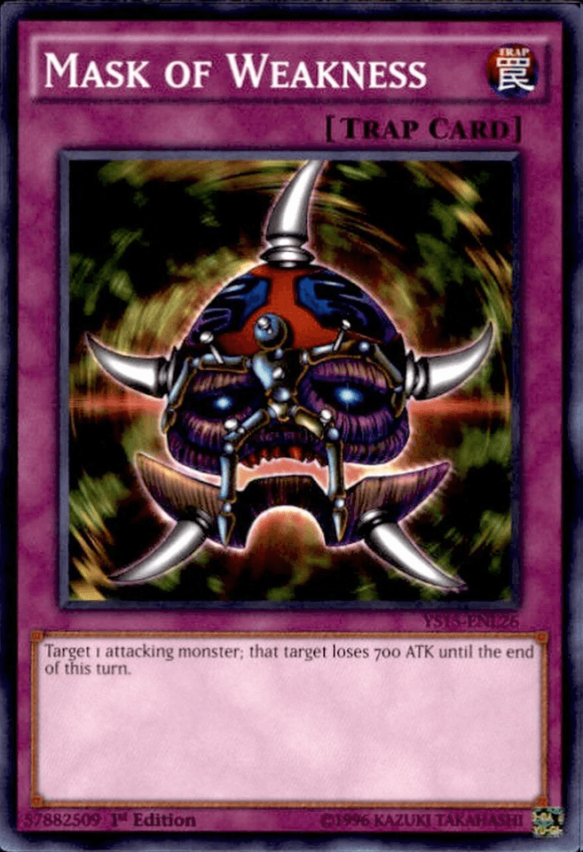 Mask of Weakness [YS15-ENL26] Common - POKÉ JEUX