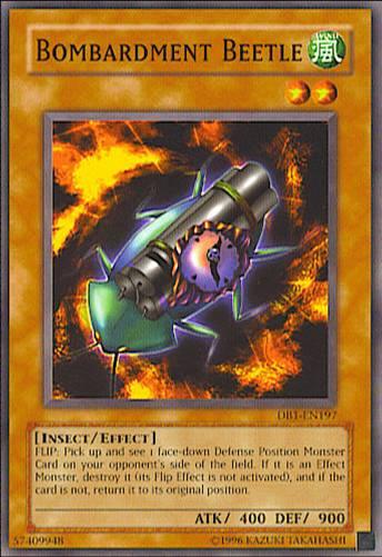 Bombardment Beetle [DB1-EN197] Common - POKÉ JEUX