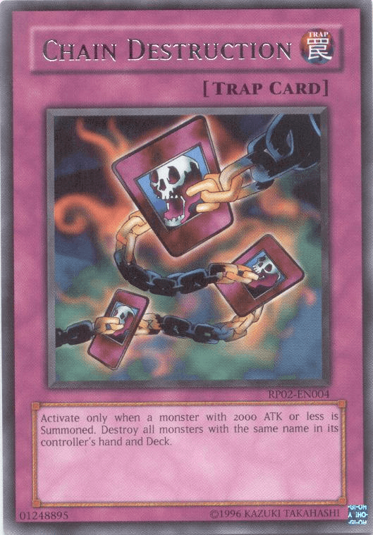Chain Destruction [RP02-EN004] Rare - POKÉ JEUX