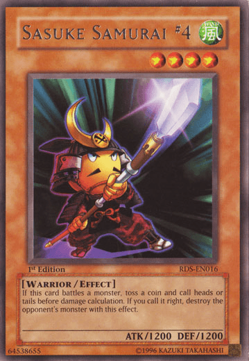 Sasuke Samurai #4 [RDS-EN016] Rare - POKÉ JEUX