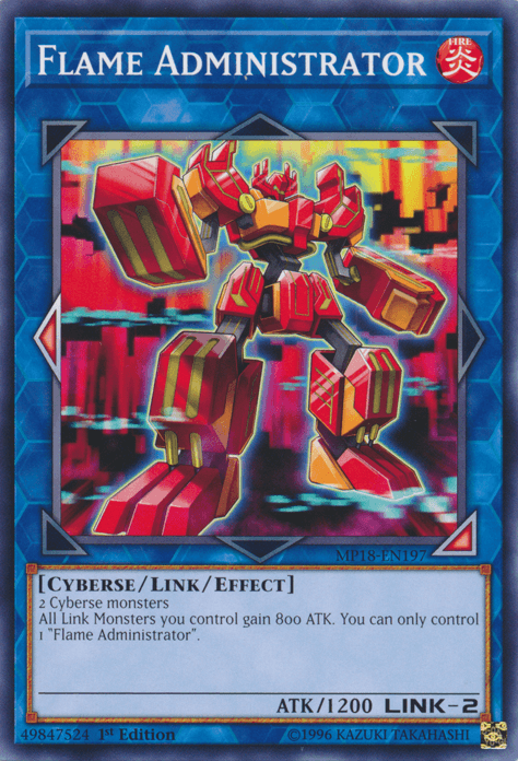 Flame Administrator [MP18-EN197] Common - POKÉ JEUX