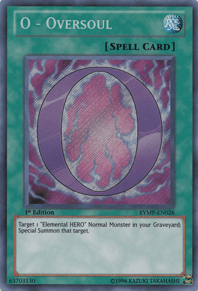 O - Oversoul [RYMP-EN026] Secret Rare - POKÉ JEUX