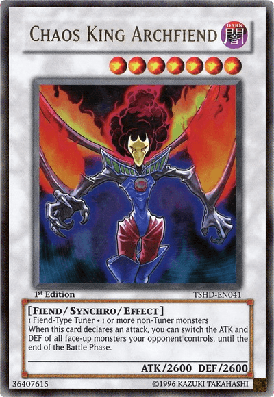 Chaos King Archfiend [TSHD-EN041] Ultra Rare - POKÉ JEUX
