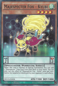 Majespecter Fox - Kyubi [DOCS-EN028] Common - POKÉ JEUX