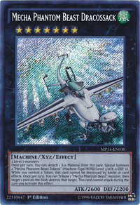 Mecha Phantom Beast Dracossack [MP14-EN030] Secret Rare - POKÉ JEUX