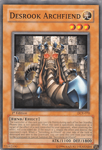 Desrook Archfiend [DCR-070] Common - POKÉ JEUX